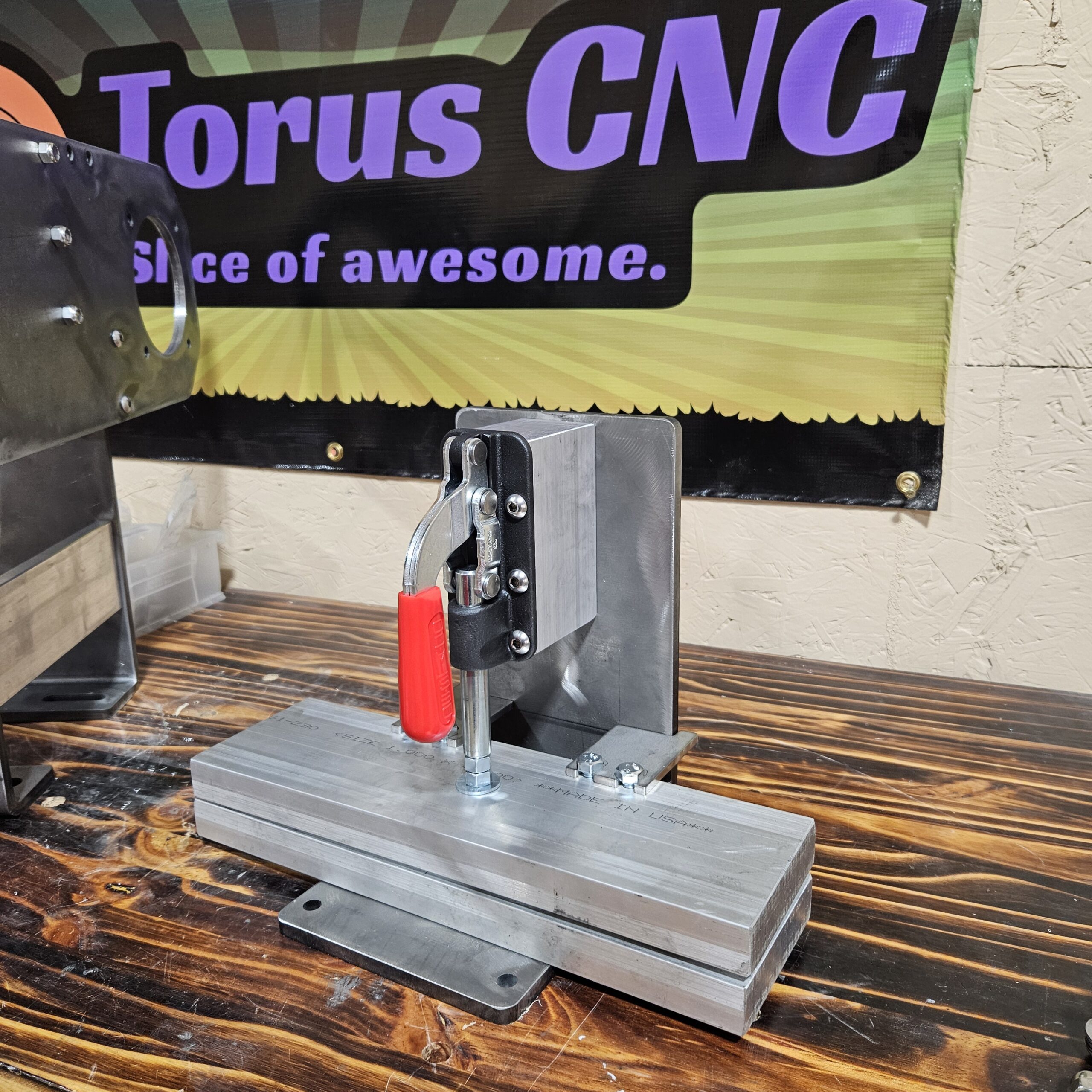 Aluminum knifemaking quench plates for heat treating blades.