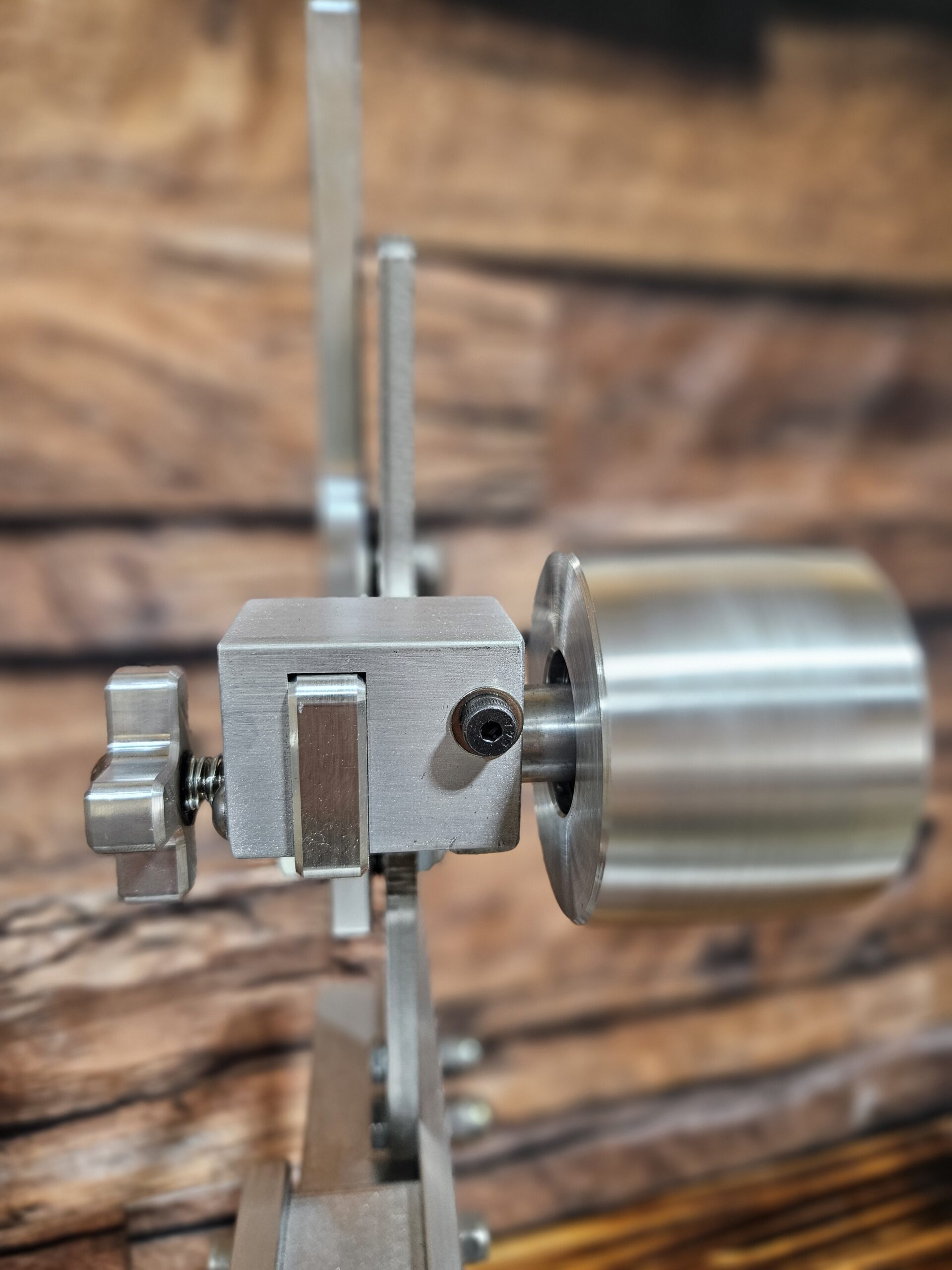 The Best 2x72 belt grinder ratchet belt tension by Torus CNC