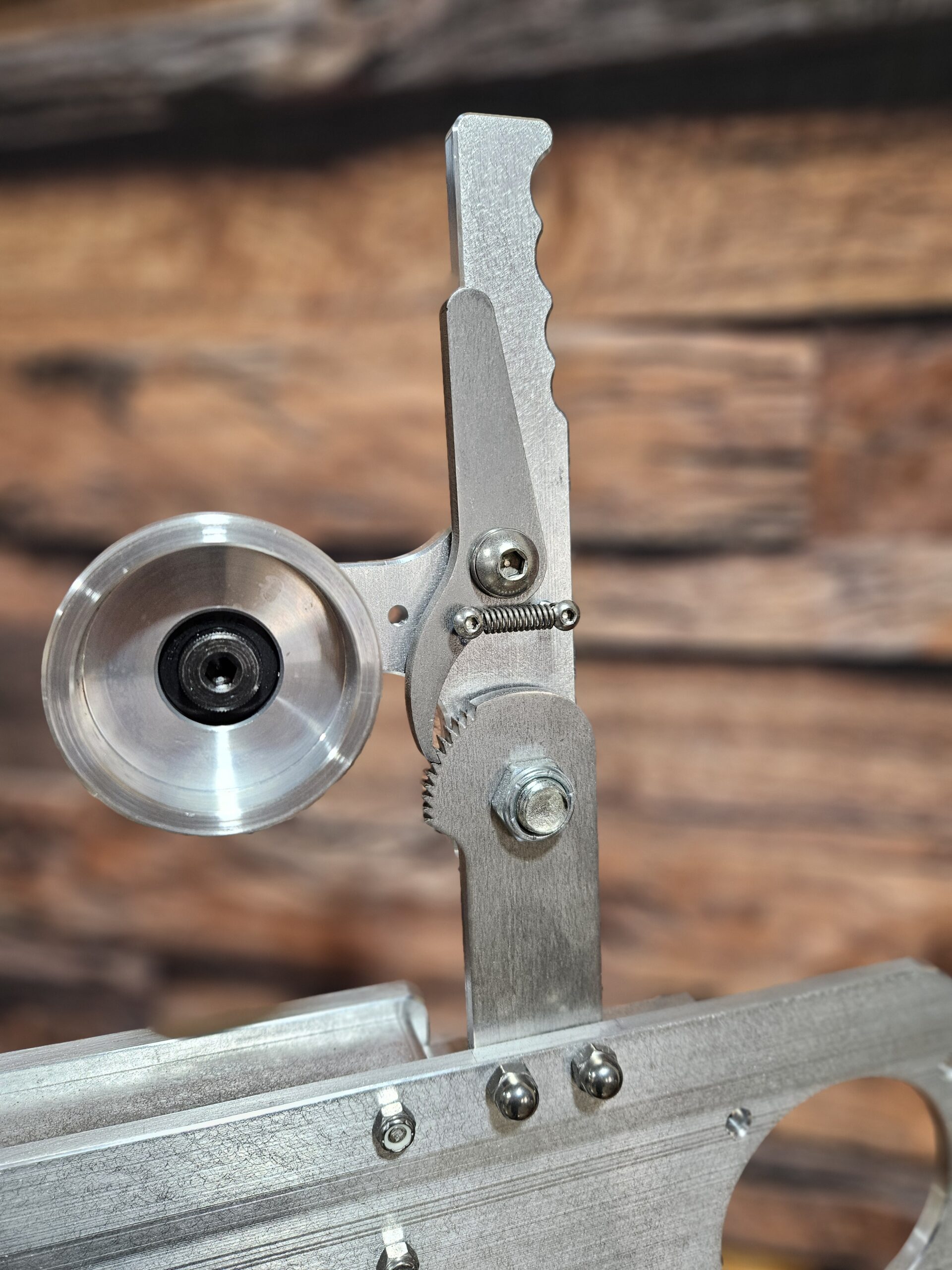 The Best 2x72 belt grinder ratchet belt tension by Torus CNC